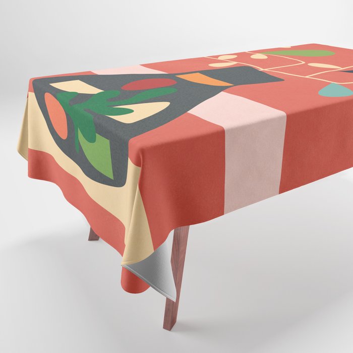 Vase of Vibrance 2 Tablecloth Gallery Image 1