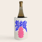 Ruby Pink Vase & Electric Leaves: Vases & Stuff 01 Wine Chiller Gallery Image 1