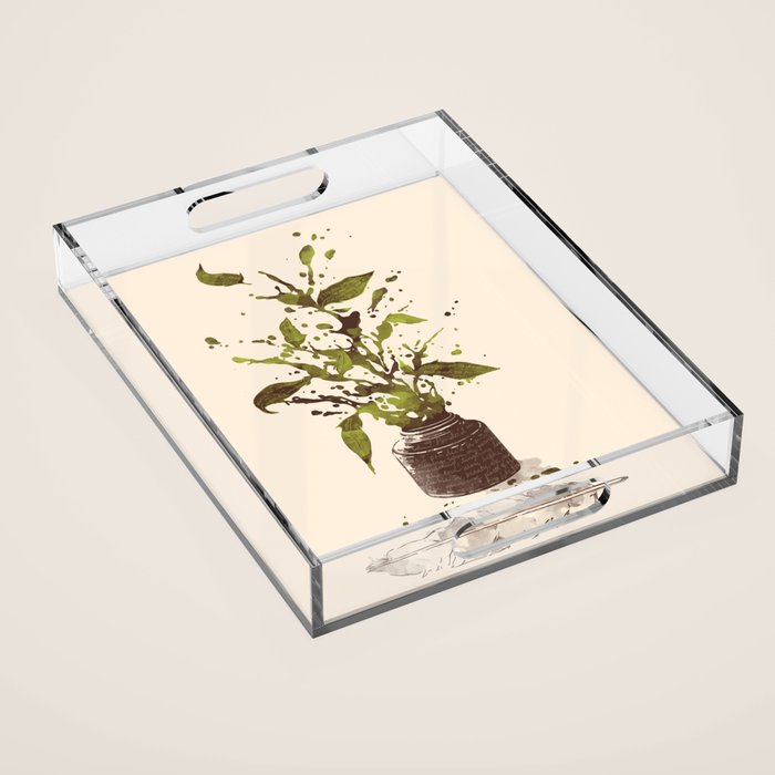 A Writer's Ink Acrylic Tray Gallery Image 1