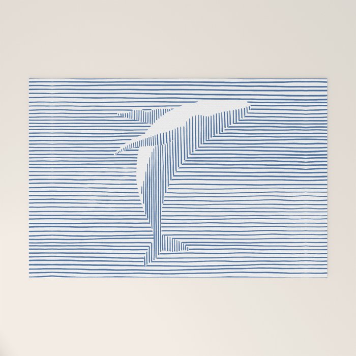 Whale Splash Welcome Mat Gallery Image 1