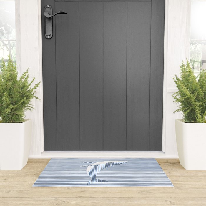 Whale Splash Welcome Mat Gallery Image 3