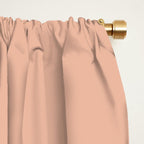 Minimal Snake - Coral & Pink Window Curtain Gallery Image 2