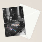 Street Bologna Artist Black and White Photography Stationery Card Gallery Image 2