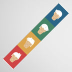Cat Ice Cream 2x2 Table Runner Gallery Image 3