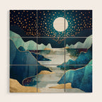 Moon Glow Wood Wall Art Gallery Image 1