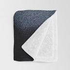 In Blue Throw Blanket Gallery Image 3