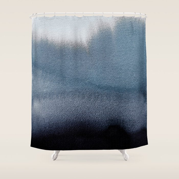 In Blue Shower Curtain Gallery Image 1