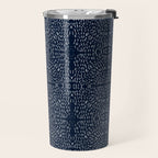 Celestial Stars Art, Indigo Blue, Boho Wall Art, Travel Mug Gallery Image 2