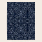 Celestial Stars Art, Indigo Blue, Boho Wall Art, Poster Gallery Image 4