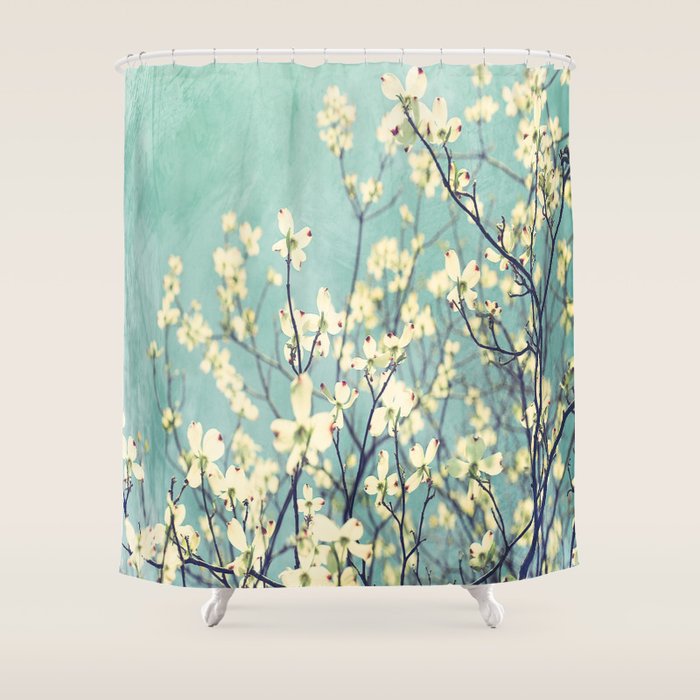 Purely Spring Shower Curtain Gallery Image 1
