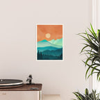 Morning Mountain Mist 2 Poster Gallery Image 2