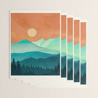 Morning Mountain Mist 2 Wrapping Paper Gallery Image 3