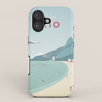 Vintage Rio Travel Poster iPhone Case Gallery Image 1