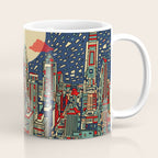 philadelphia city skyline Coffee Mug Gallery Image 1