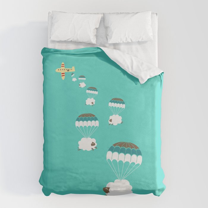 Sheepy clouds Duvet Cover Gallery Image 6