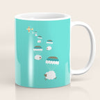 Sheepy clouds Coffee Mug Gallery Image 1