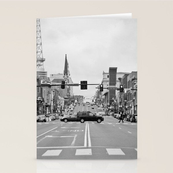 Up Broadway, Nashville Stationery Card Gallery Image 2