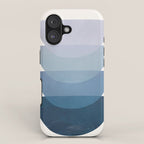 Blue Stack 01 iPhone Case Gallery Image 1