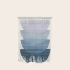 Blue Stack 01 Wall Hanging Gallery Image 1