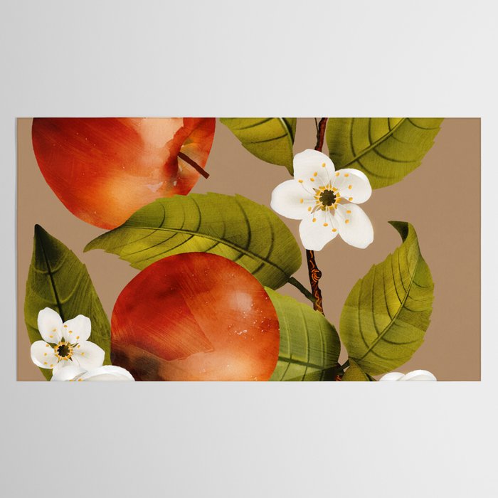Apples Botanical Art 2 Tablecloth Gallery Image 2