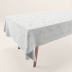 Sketched Wave Stripe Tablecloth Gallery Image 1