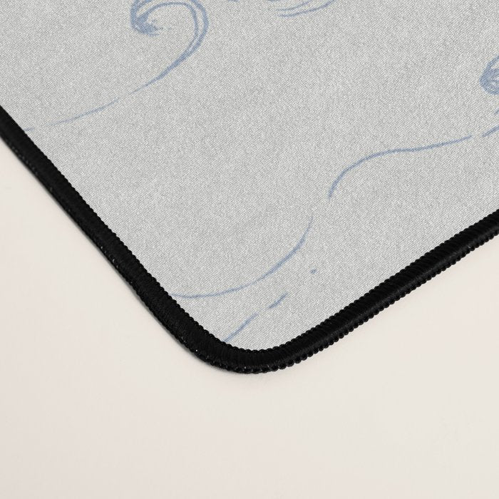 Sketched Wave Stripe Desk Mat Gallery Image 4