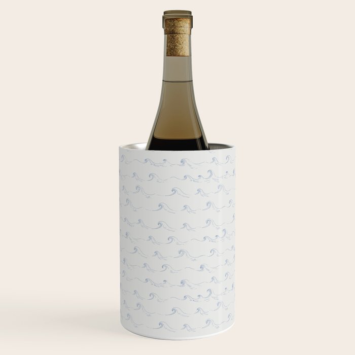 Sketched Wave Stripe Wine Chiller Gallery Image 1