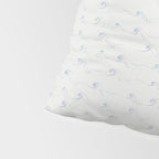Sketched Wave Stripe Pillow Sham Gallery Image 4
