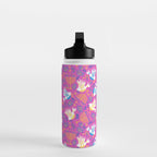 Hanukkah Pink Pattern Water Bottle Gallery Image 3