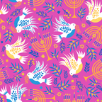 Hanukkah Pink Pattern Coffee Mug Gallery Image 2