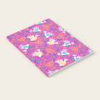 Hanukkah Pink Pattern Notebook Gallery Image 2