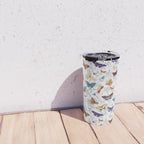 Magical Wild Butterflies Cottage Garden Floral Travel Mug Gallery Image 4