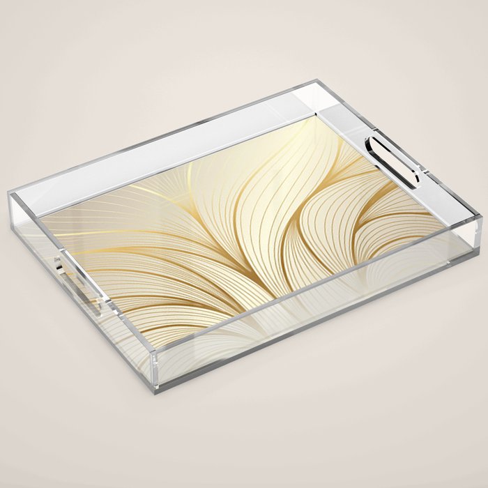Art deco Acrylic Tray Gallery Image 1