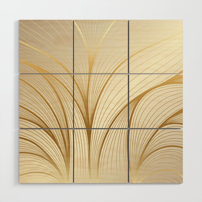 Art deco Wood Wall Art Gallery Image 1