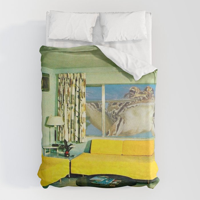 Our Neighbours the Frogs Duvet Cover Gallery Image 1