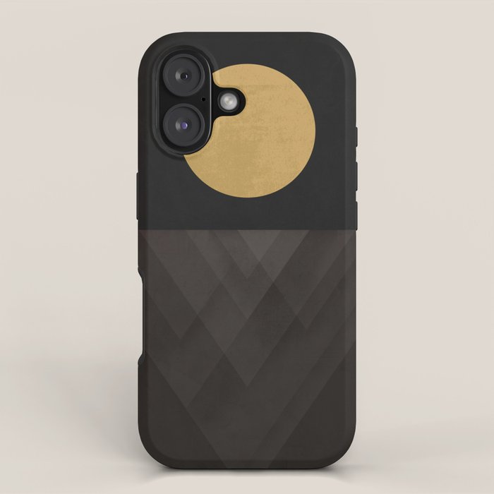 Moon Reflection on Quiet Ocean iPhone Case Gallery Image 1