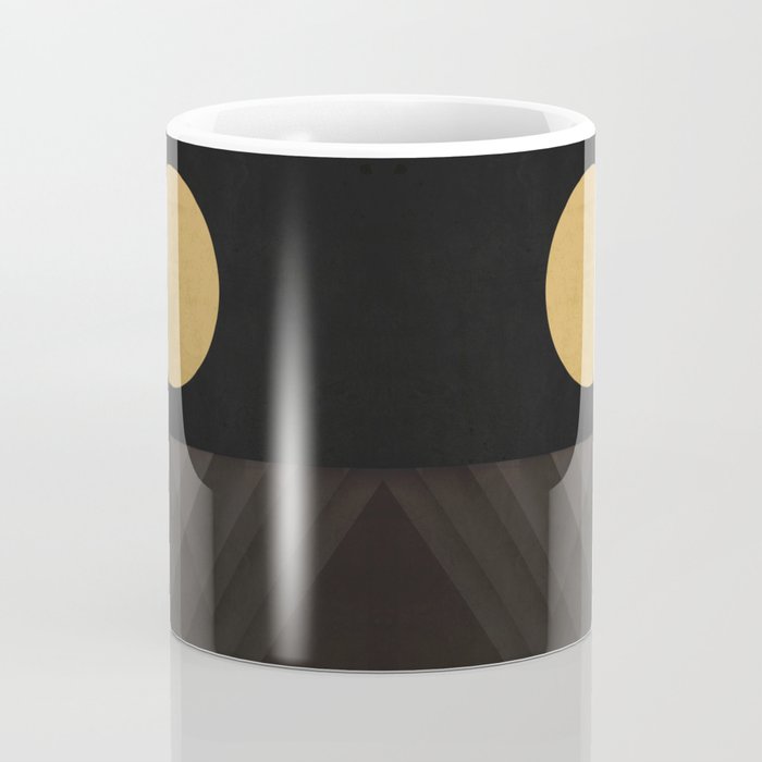 Moon Reflection on Quiet Ocean Coffee Mug Gallery Image 4