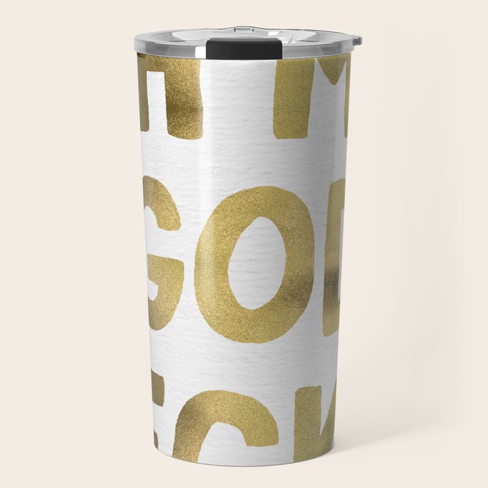 Oh My God Becky - Gold Travel Mug Gallery Image 1