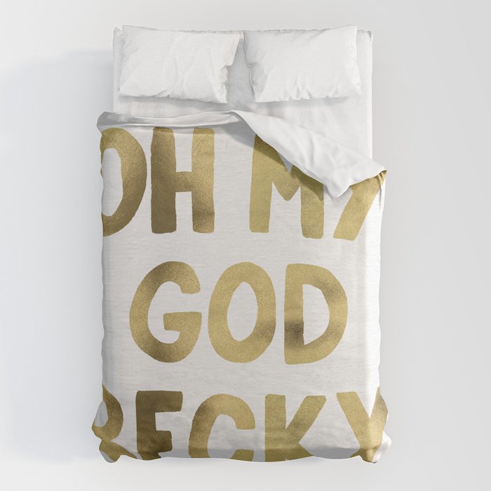 Oh My God Becky - Gold Duvet Cover Gallery Image 6