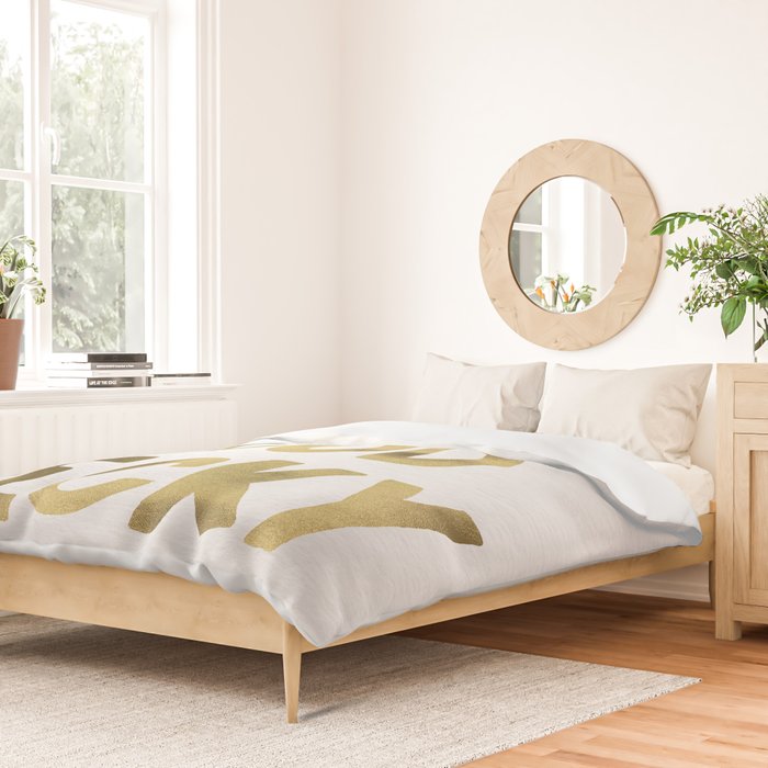 Oh My God Becky - Gold Duvet Cover Gallery Image 2