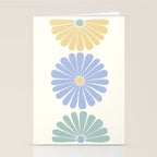 Retro Summer Daisies IV Stationery Card Gallery Image 2