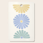 Retro Summer Daisies IV Cutting Board Gallery Image 1