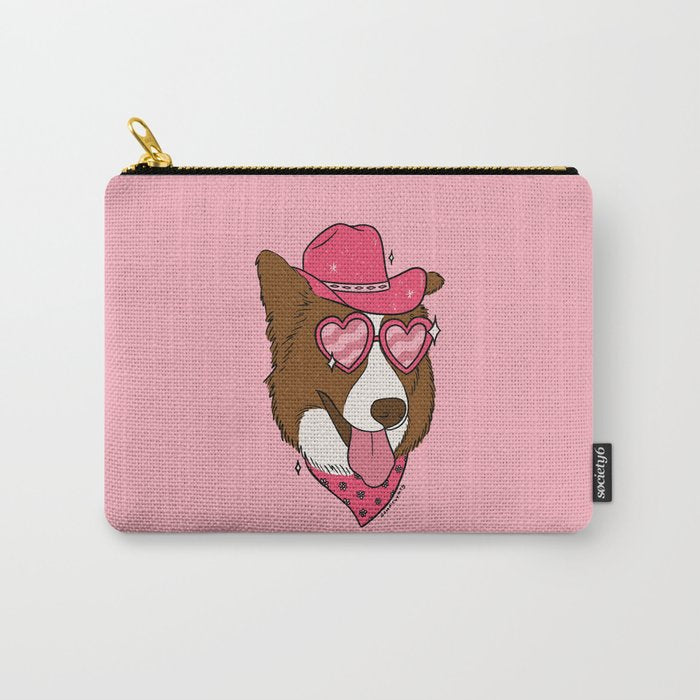 Pink Pony Pup Carry All Pouch Gallery Image 1