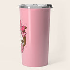 Pink Pony Pup Travel Mug Gallery Image 2