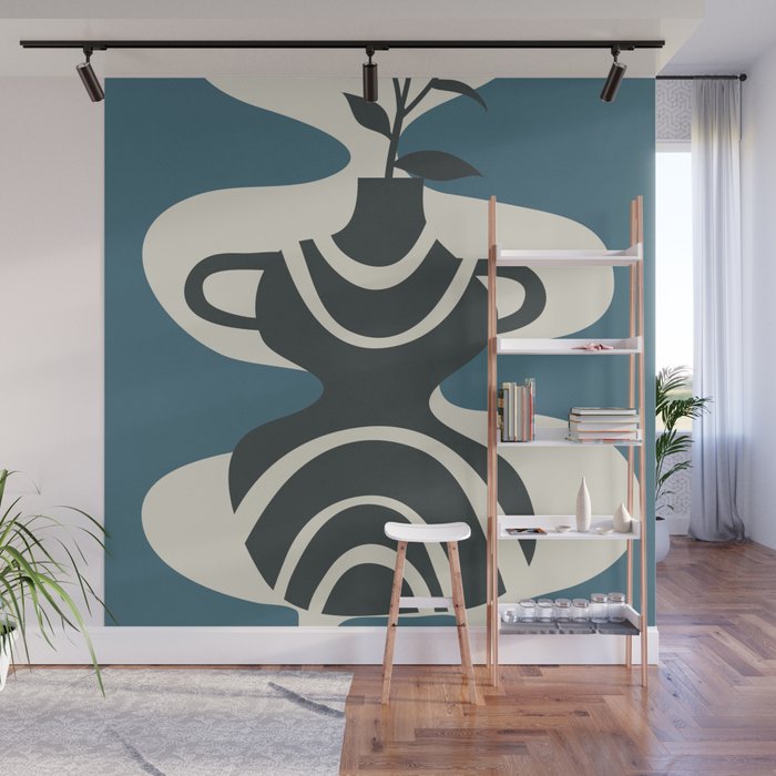 Vase of Tranquility 5 Wall Mural Gallery Image 1