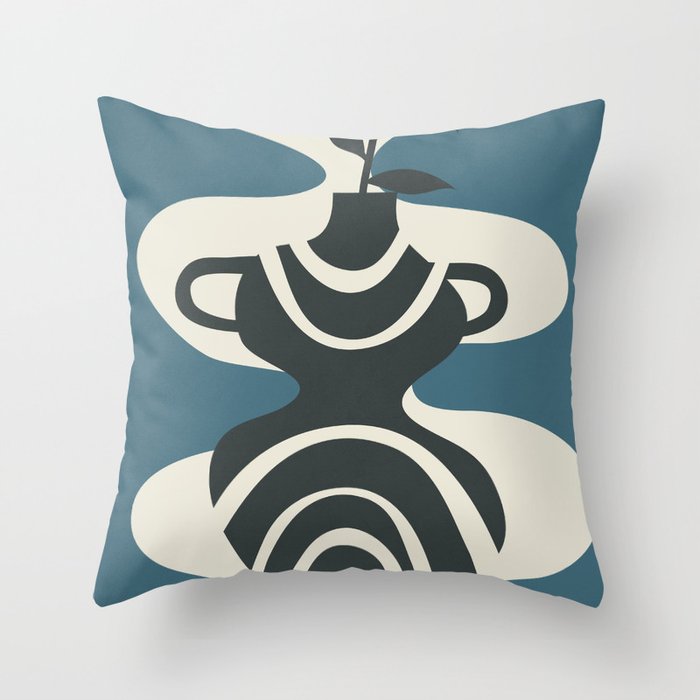 Vase of Tranquility 5 Throw Pillow Gallery Image 6