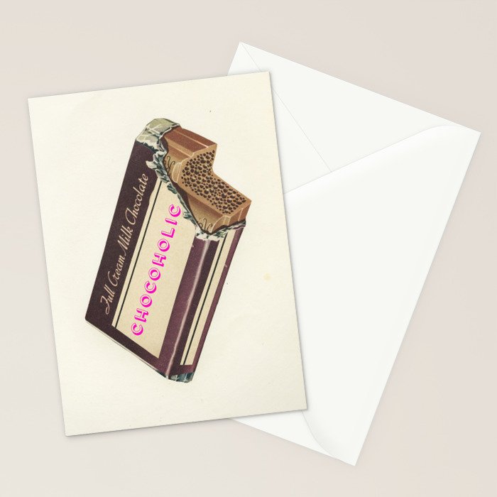 Chocoholic Stationery Card Gallery Image 2