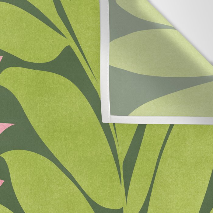 Spring Flora / Pink and Green Palette Wall Tapestry Gallery Image 3