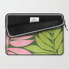 Spring Flora / Pink and Green Palette Laptop Sleeve Gallery Image 2