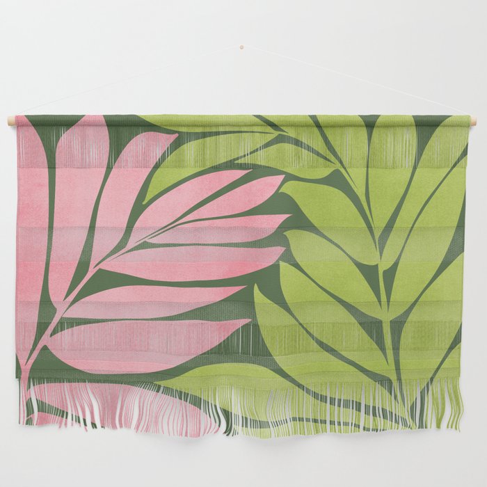 Spring Flora / Pink and Green Palette Wall Hanging Gallery Image 1